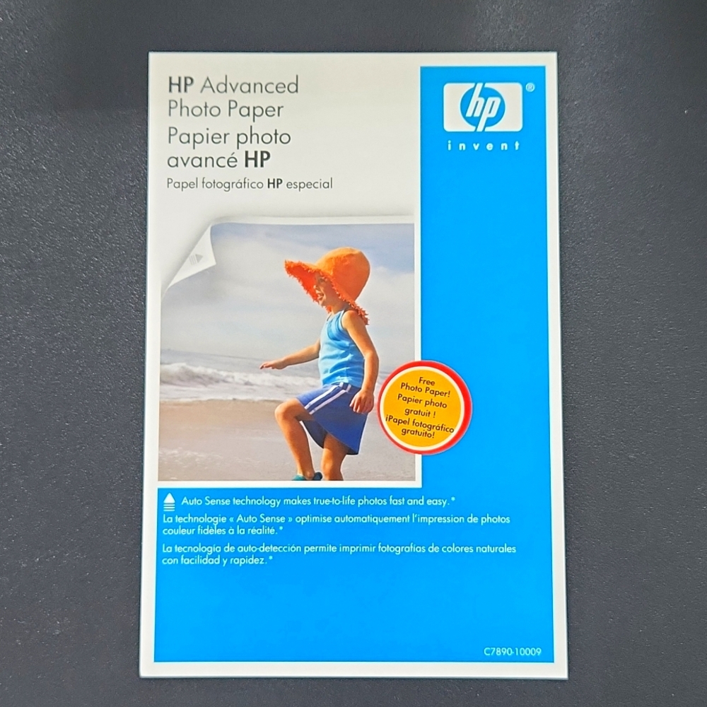HP Advanced Photo Paper 4x6" 200 sheets